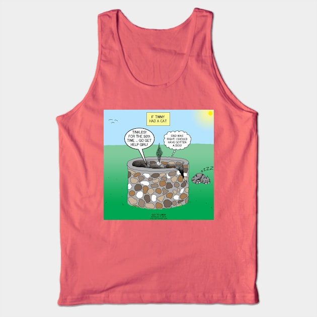 If Timmy Had a Cat Tank Top by OutToLunch